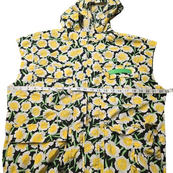 Diane von Furstenberg x Target Nylon Packable Poppy Short-Sleeve Hooded Vest S - Picture 11 of 11